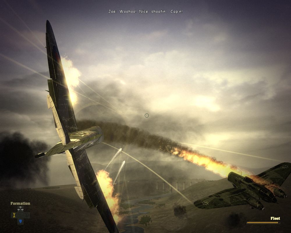 Blazing Angels: Squadrons of WWII screenshot 5 for Wii